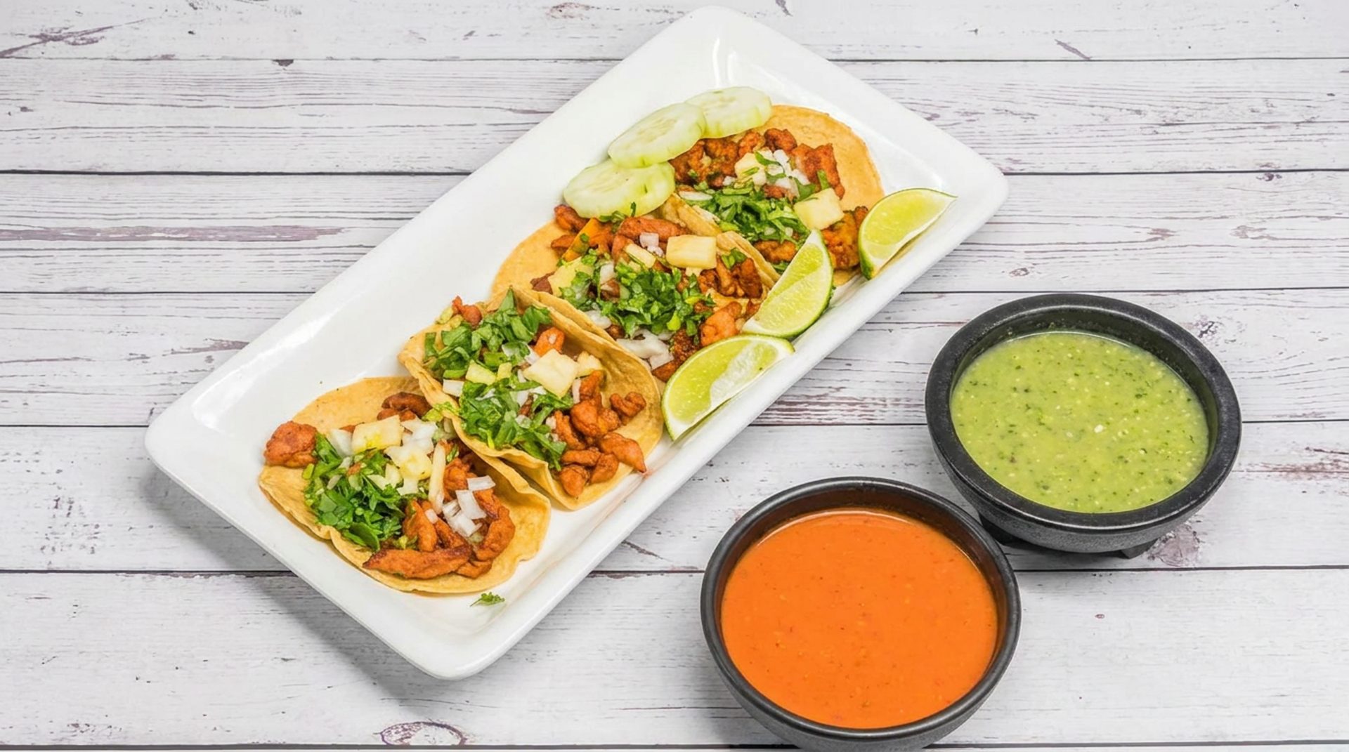 Tacos on the menu